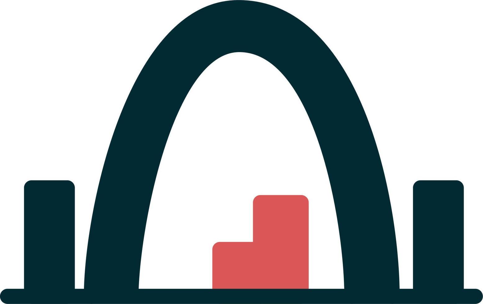 Gateway Arch Vector Icon
