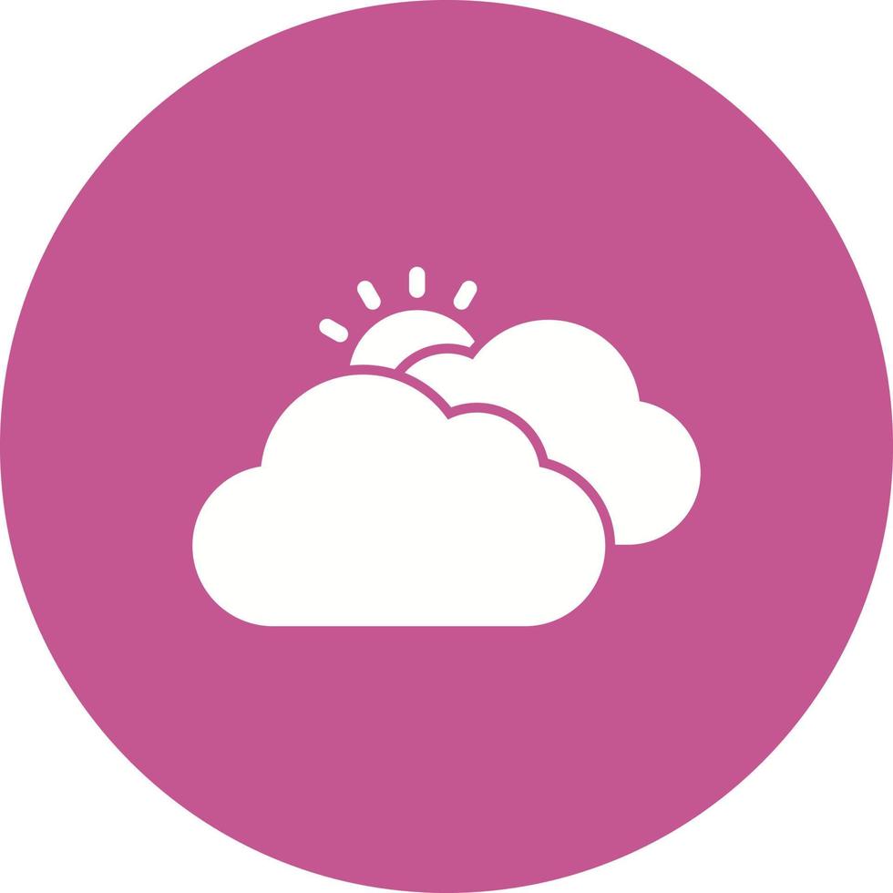 Cloudy Vector Icon