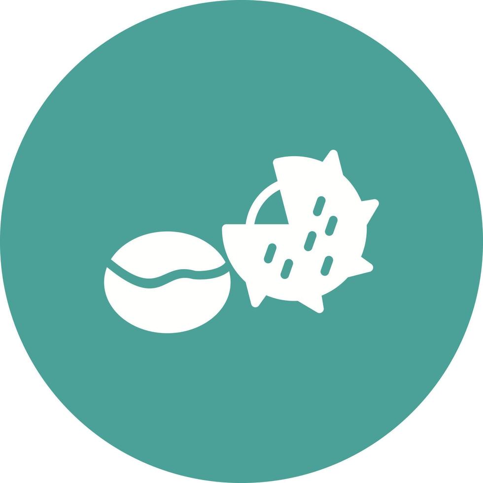 Chestnut Vector Icon