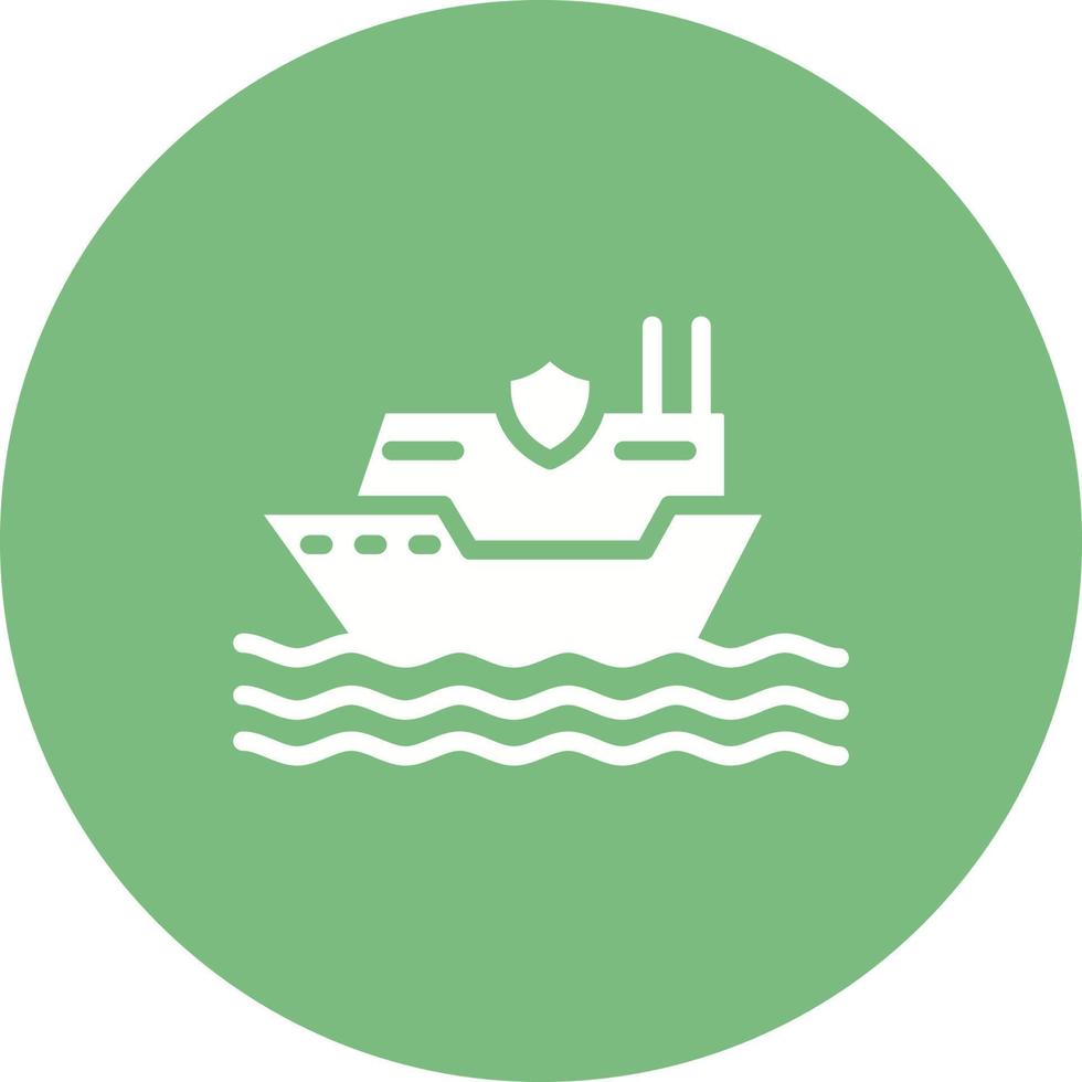 Cruise Ship Vector Icon