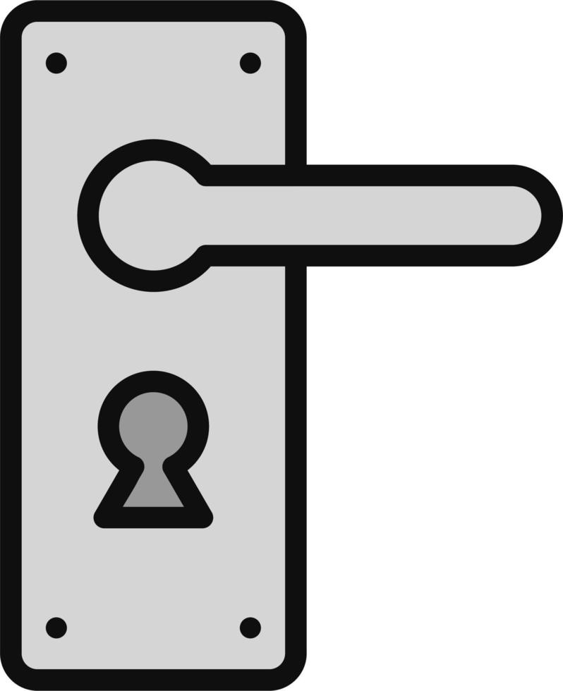 Door Handle Vector Icon