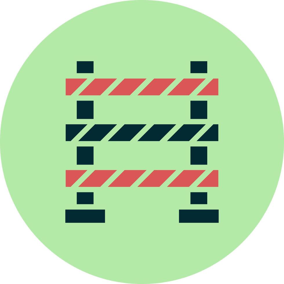 Road Block Vector Icon