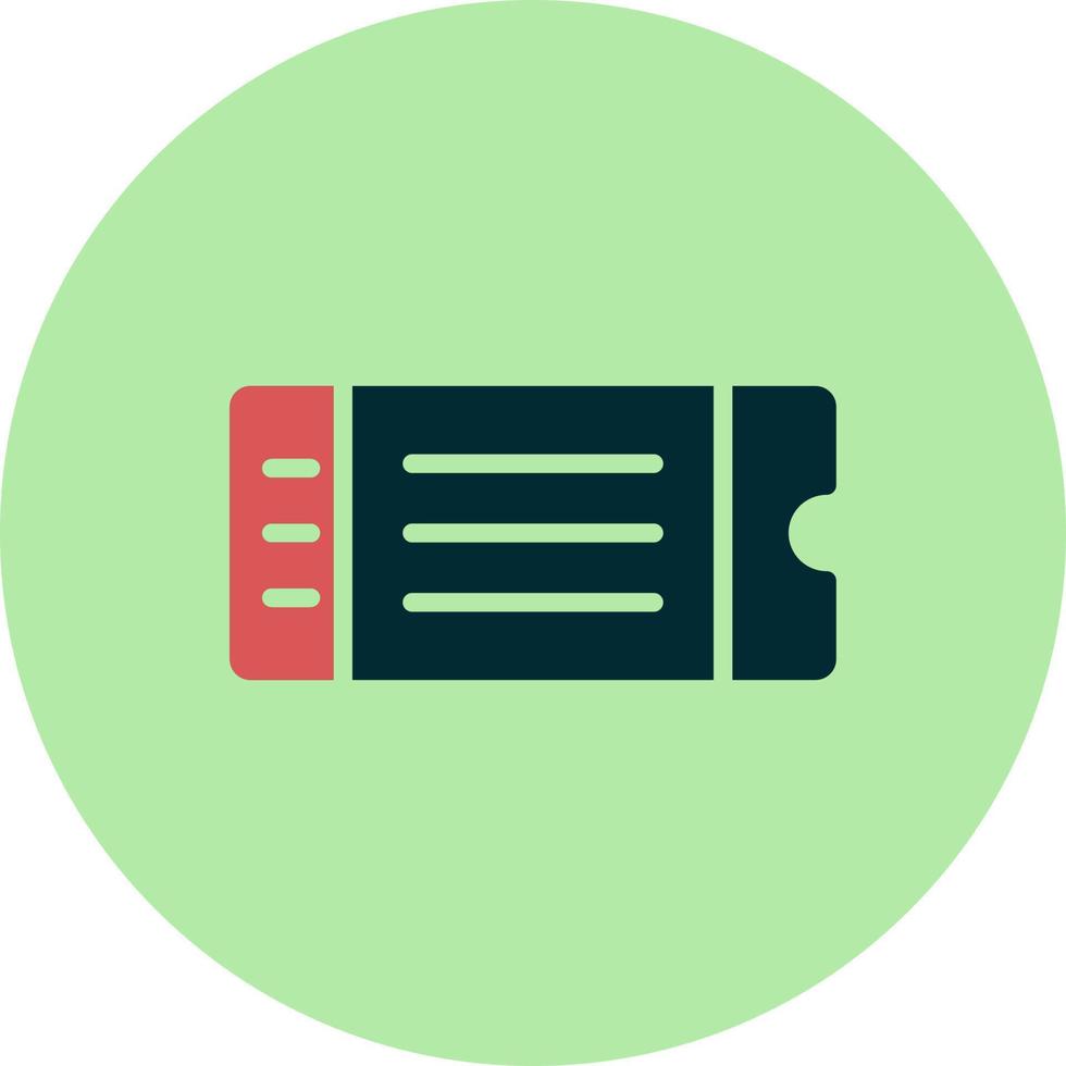 Ticket Vector Icon