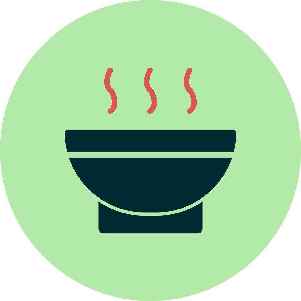 Soup Bowl Vector Icon