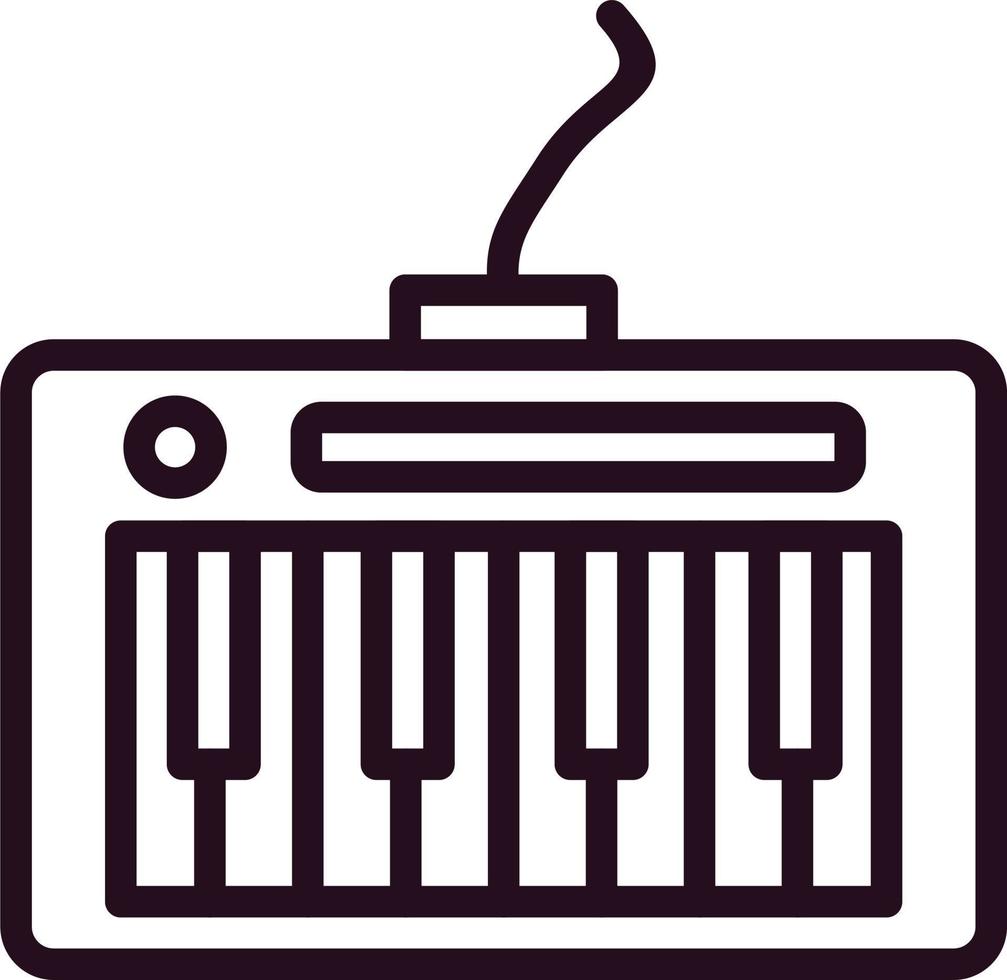 Synthesizer Vector Icon