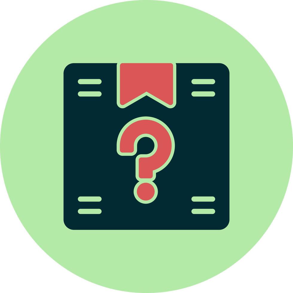 Mystery Box Vector Icon