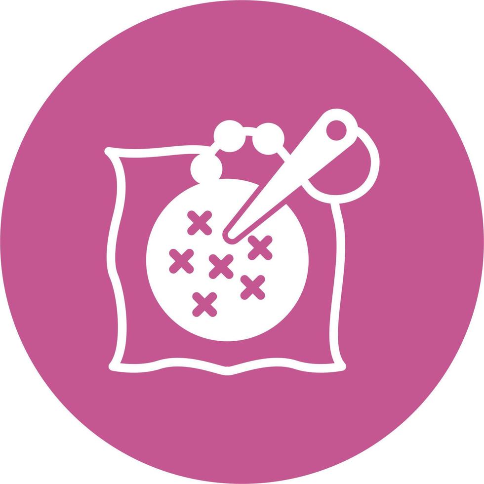 Embroidery Vector Icon