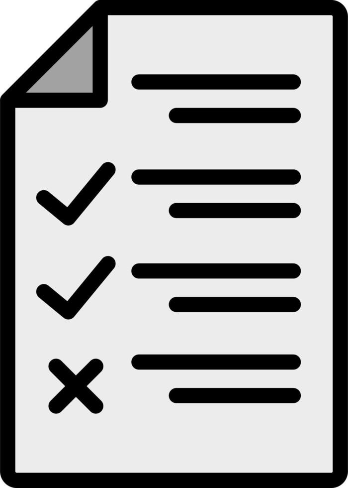 Checklist Vector Icon