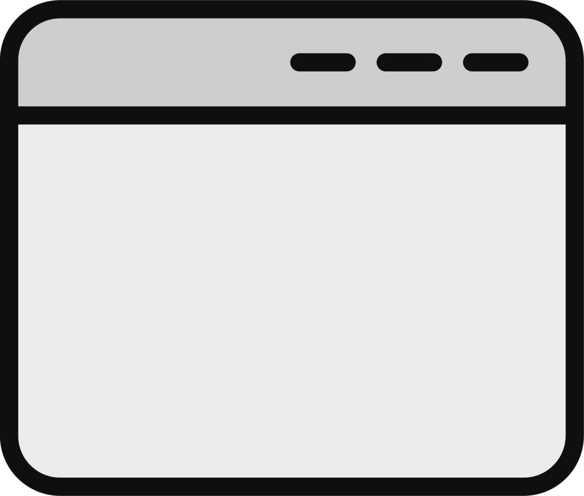 Browser Vector Icon