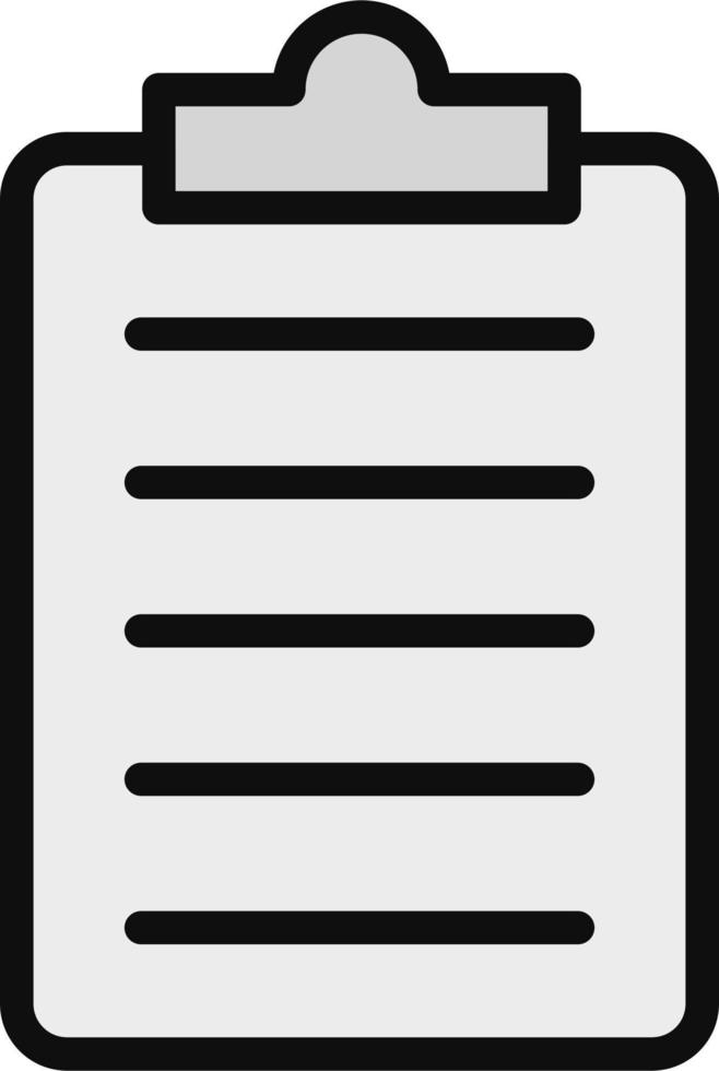 Clipboard Vector Icon