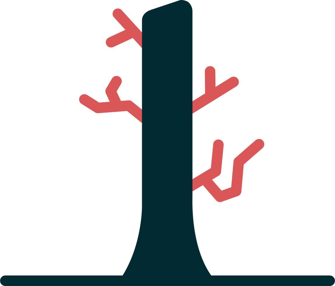 Dry Tree Vector Icon