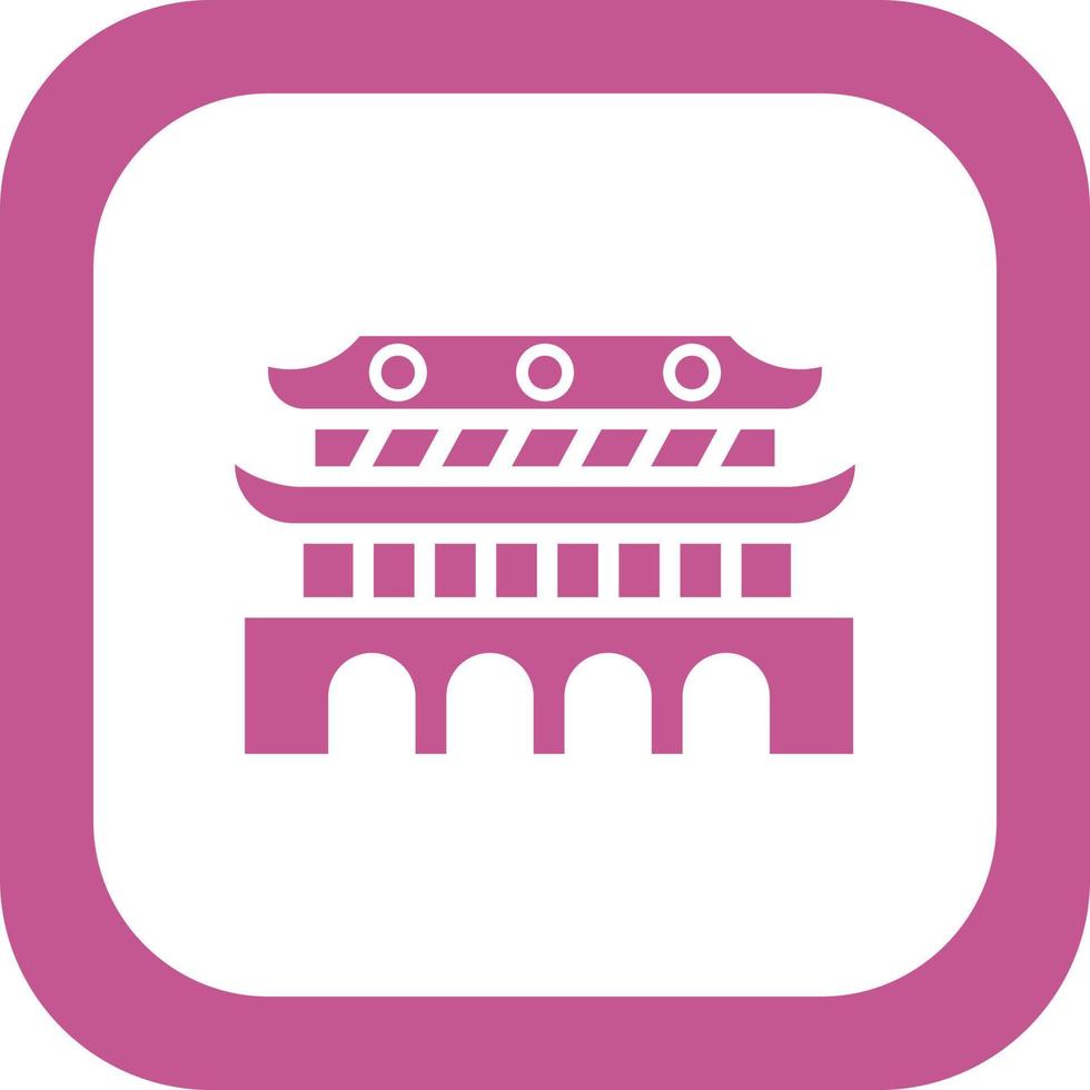 Forbidden City Vector Icon