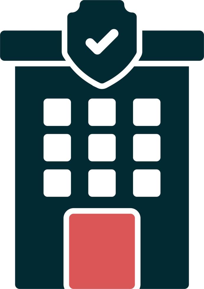 Insurance Company Vector Icon