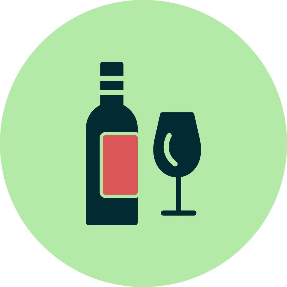 icono de vector de vino