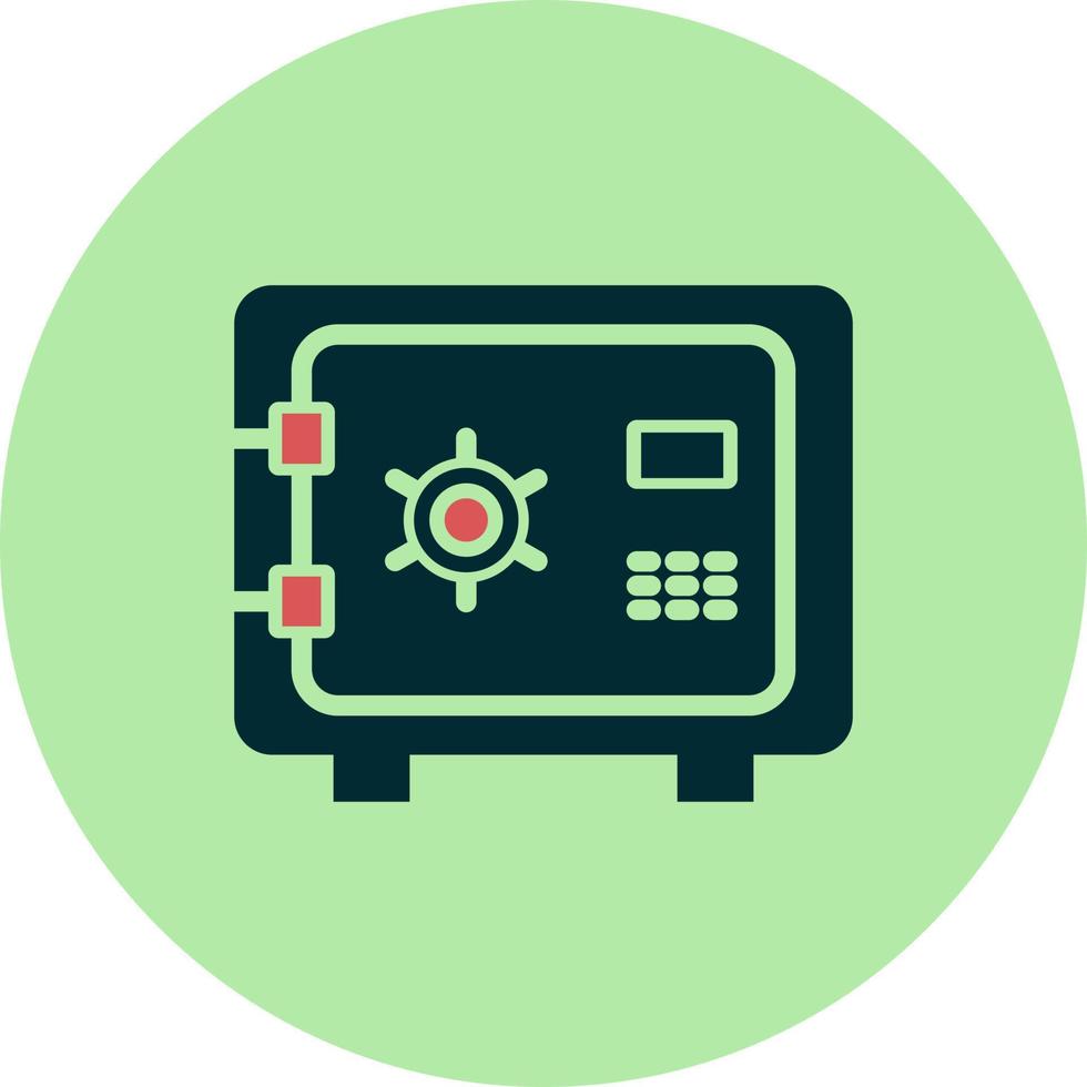 Safe Box Vector Icon