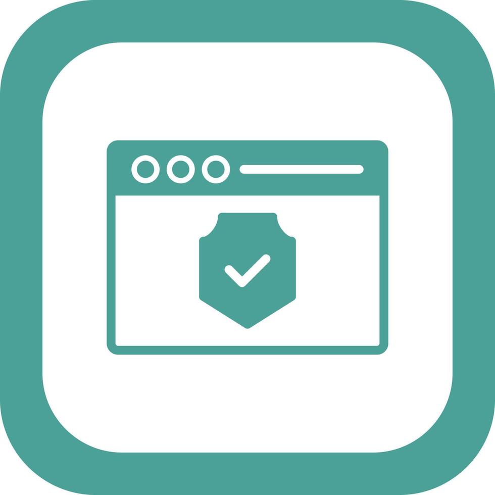 Website Encryption Vector Icon