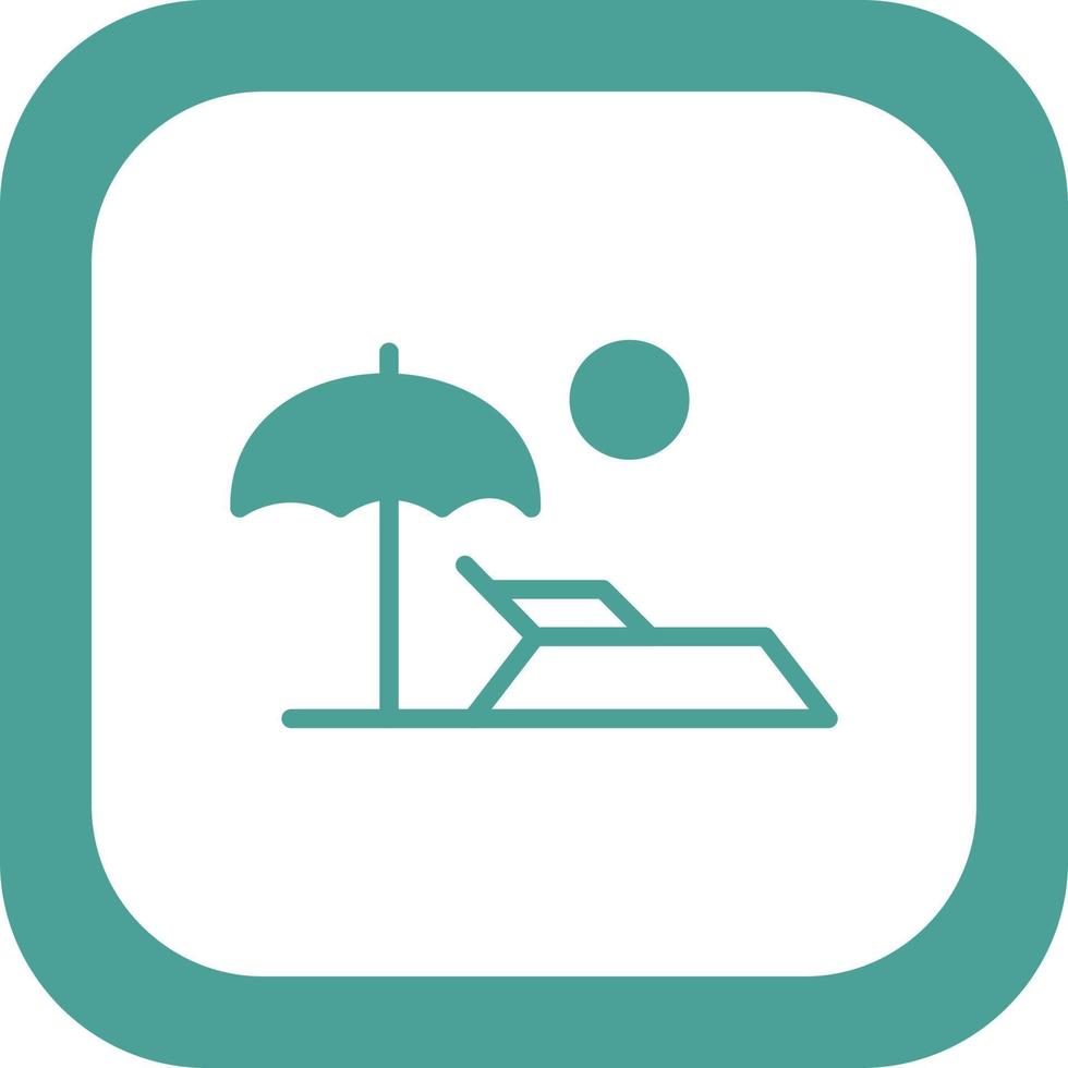 Beach Vector Icon