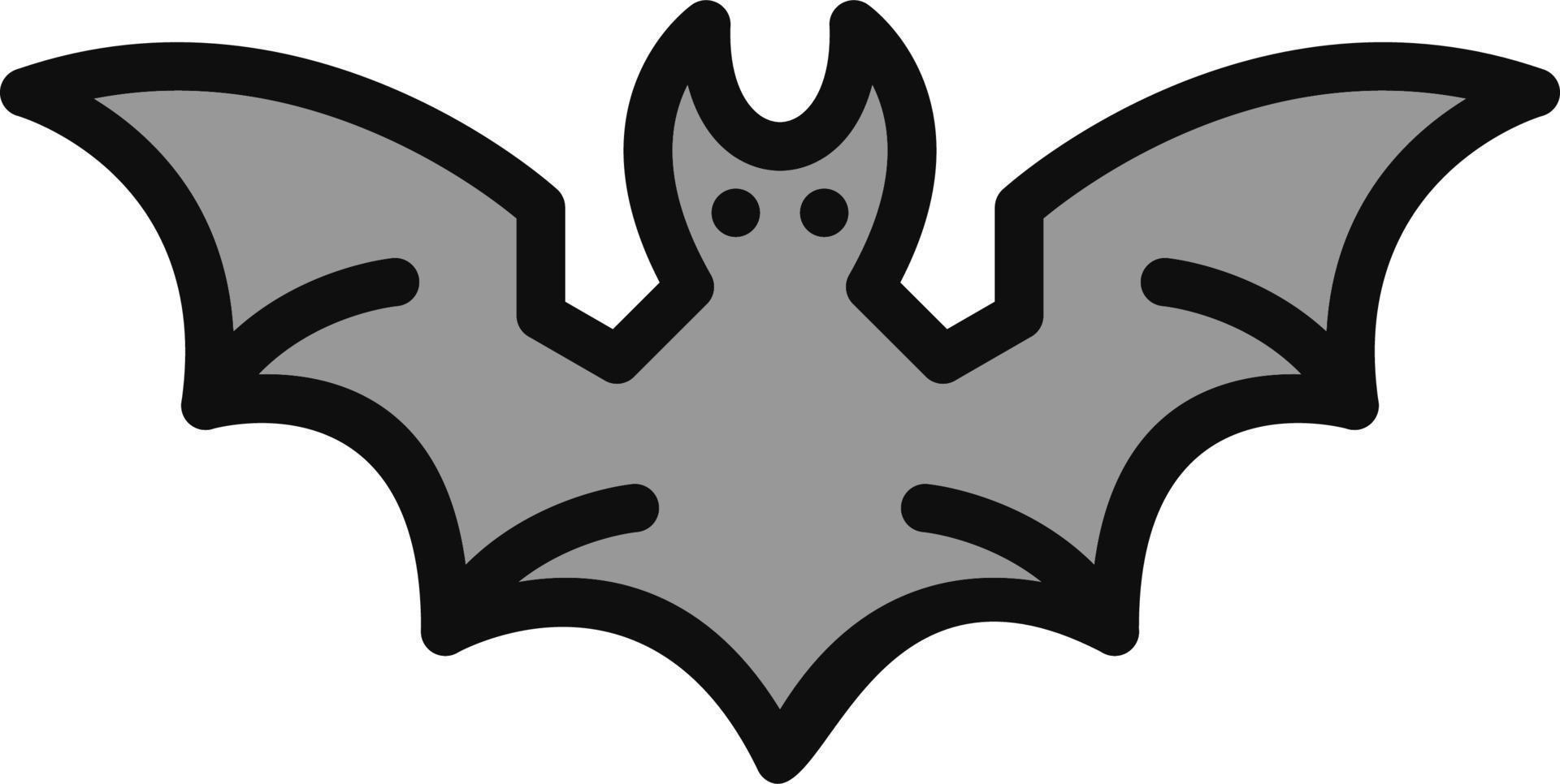 murciélagos vector icono