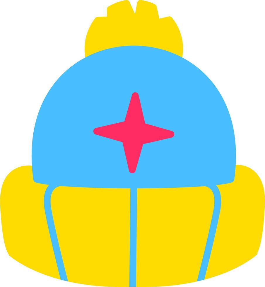 Knitted hat Vector Icon