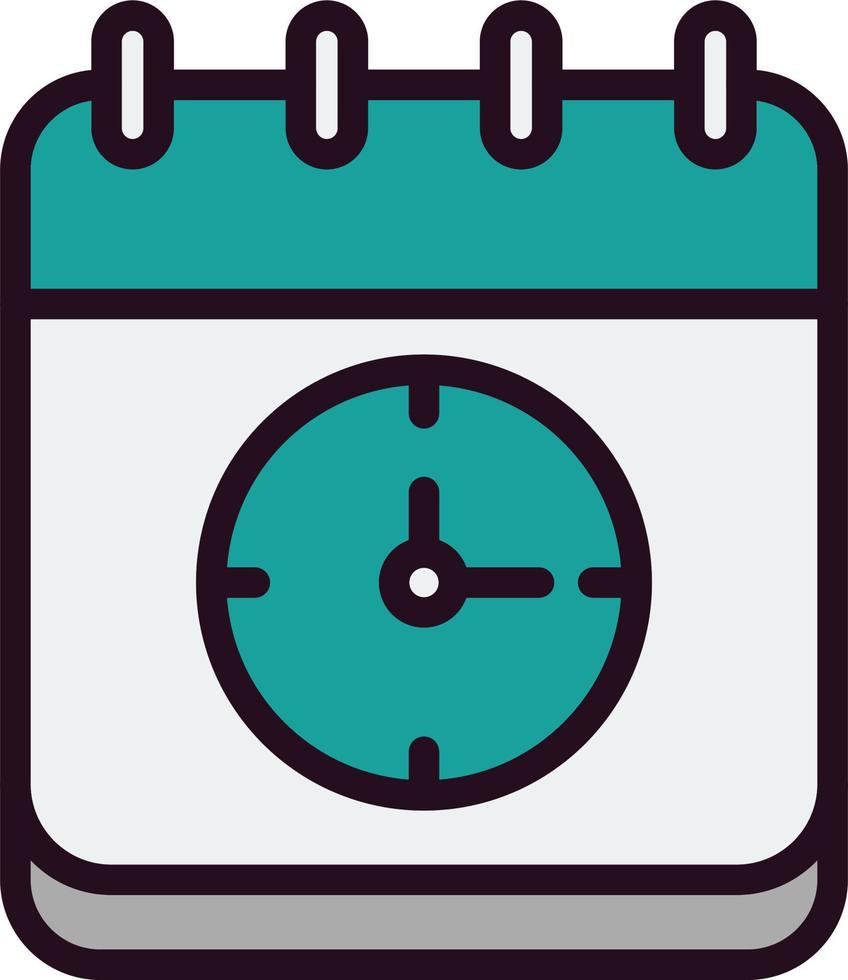 Clock Vector Icon