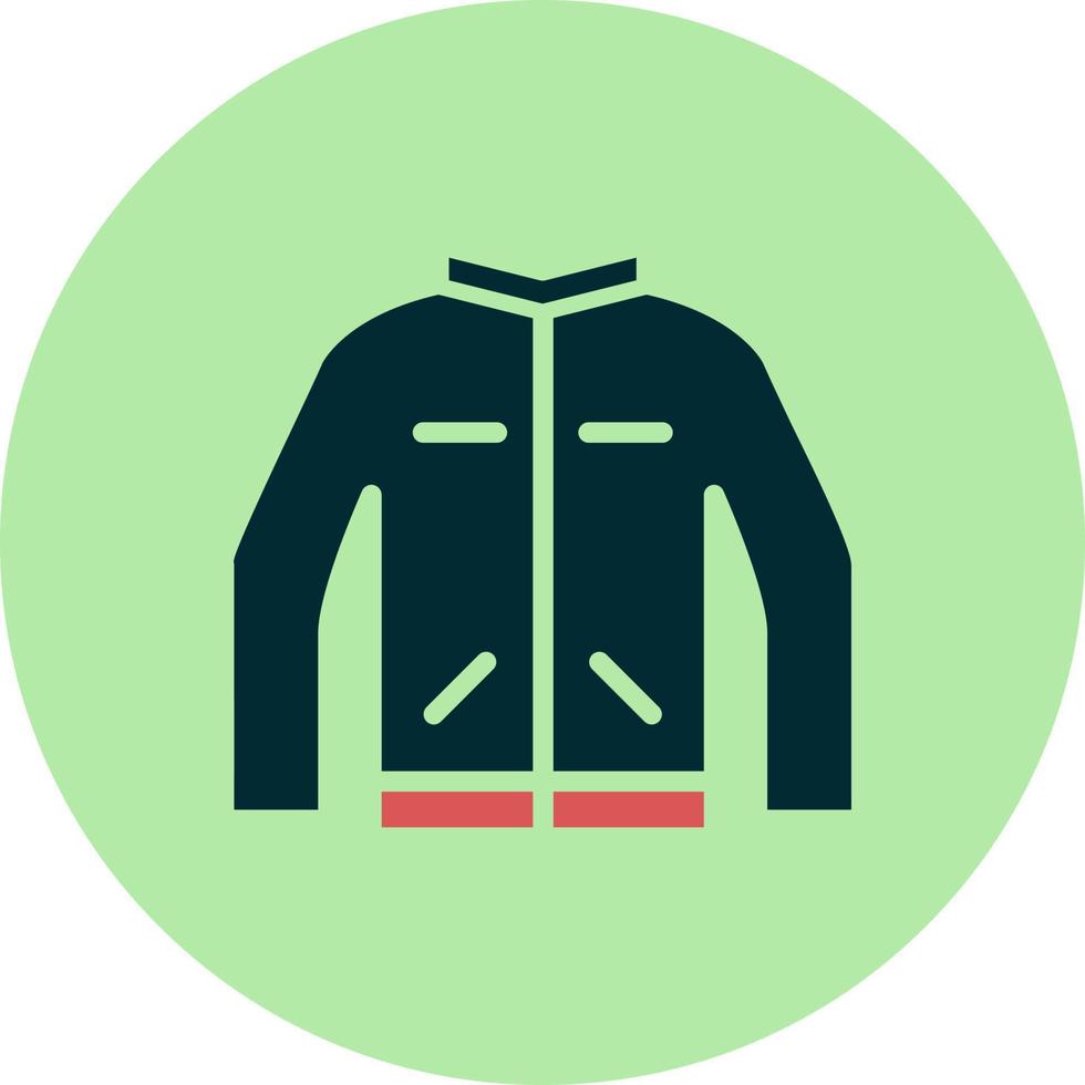 Biker jacket Vector Icon
