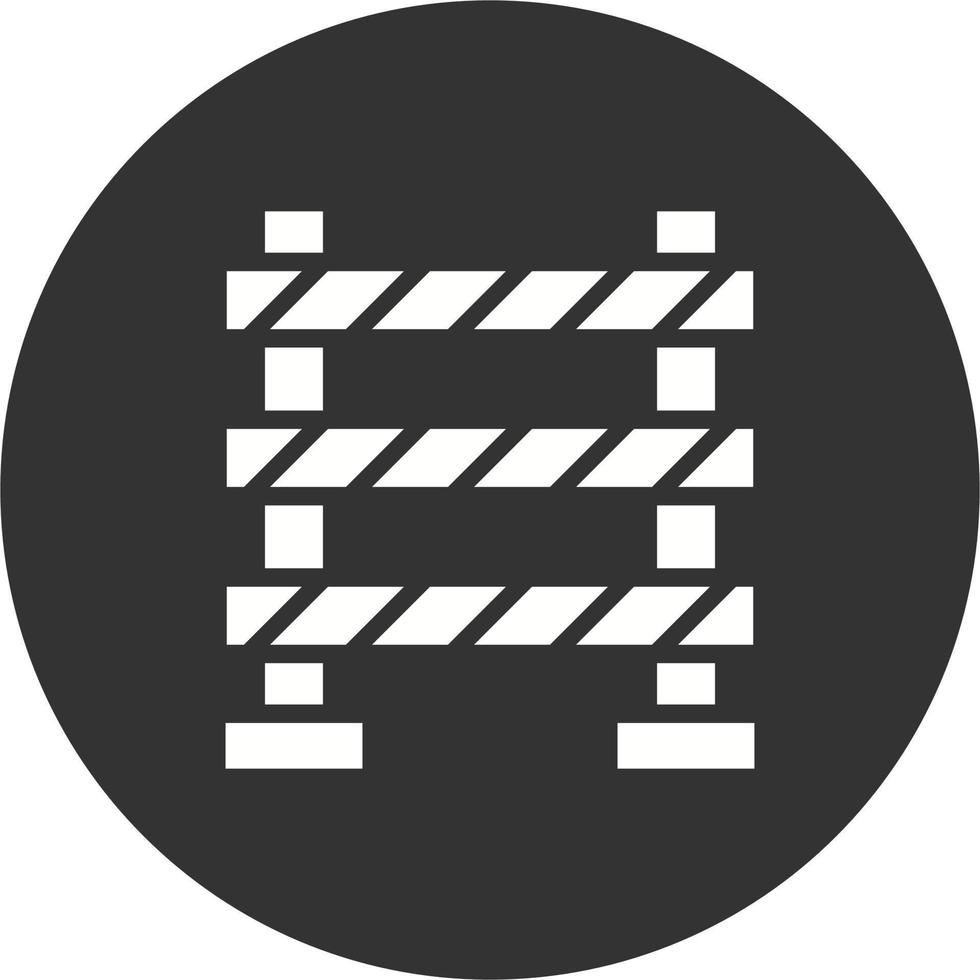 Road Block Vector Icon