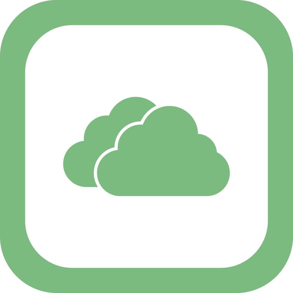 Cloudy Vector Icon