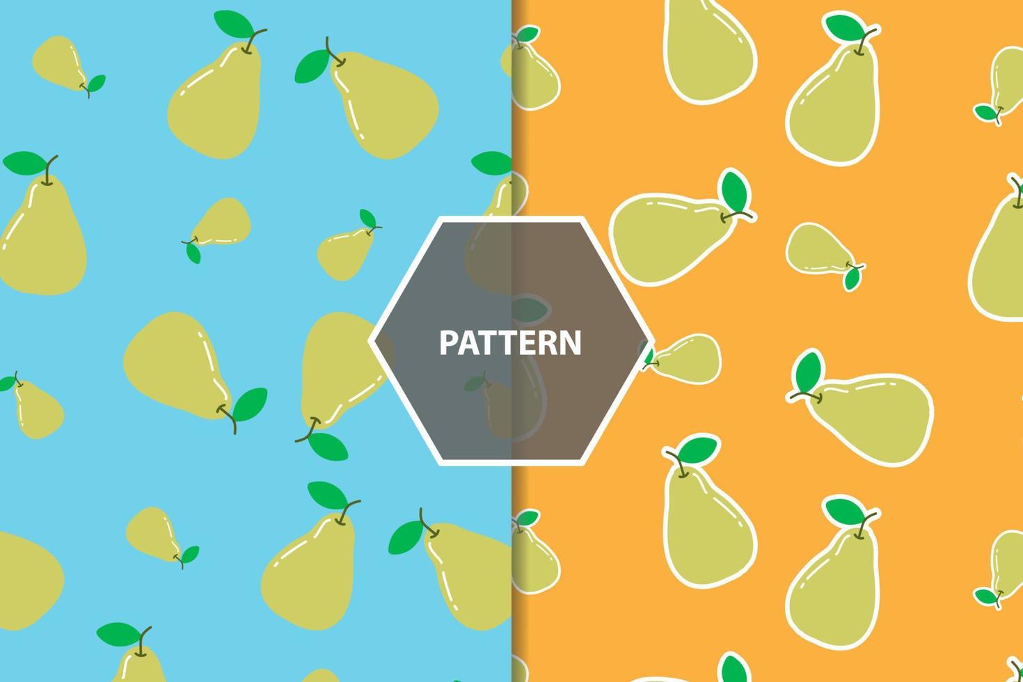 Pears seamless pattern. Vector illustration, seamless patterns background. Perfect for wallpaper, wrapping paper, textile, package design