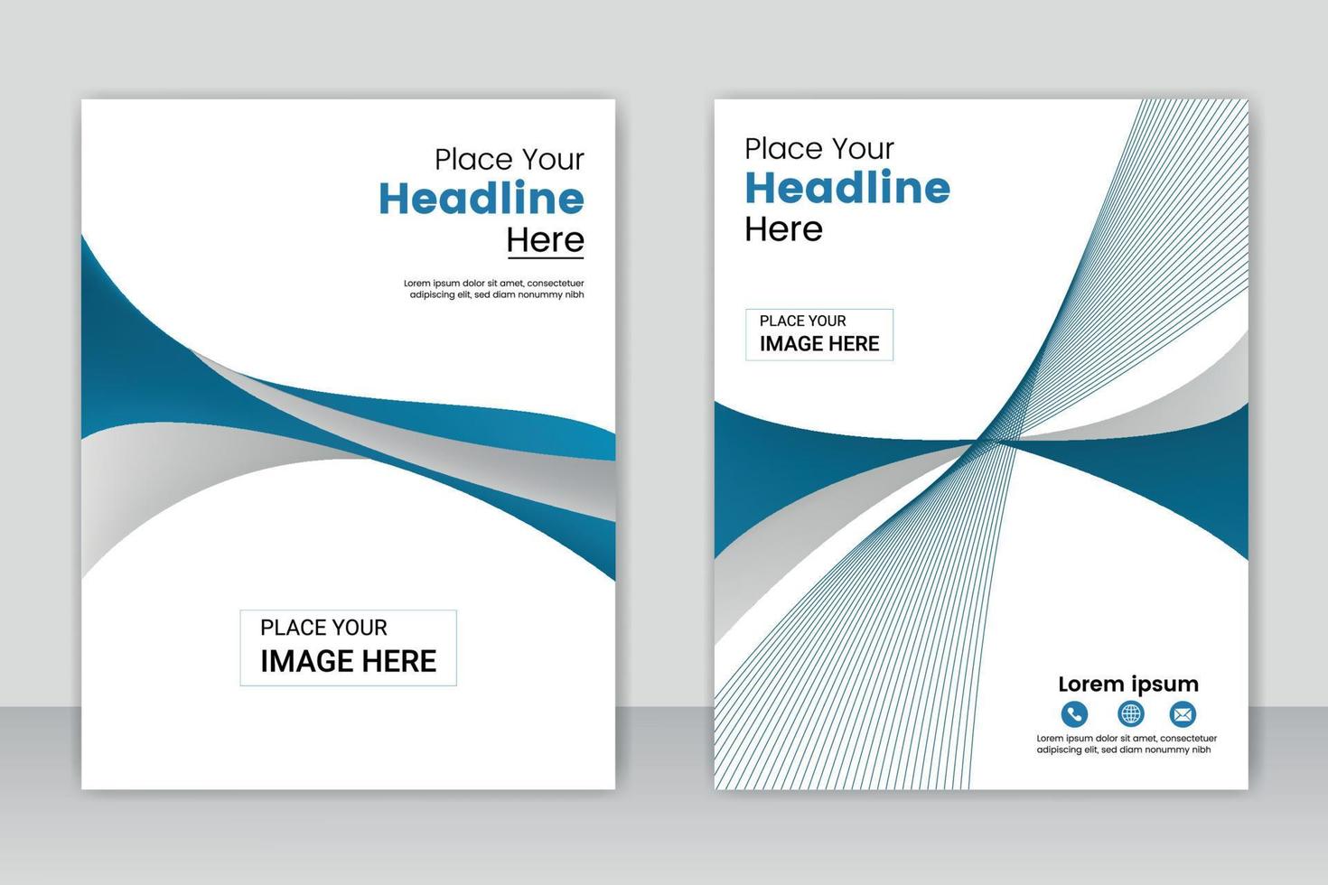 Brochure template flyer background for business design.Brochure Layout template, cover design background, annual reports.For social media flyer design vector