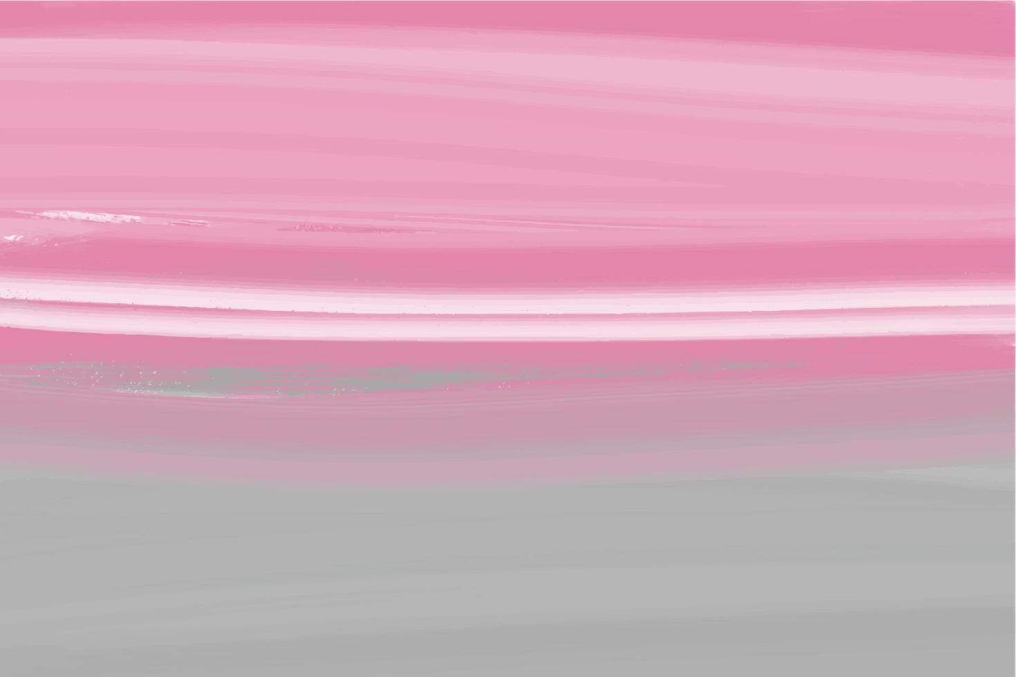 Vector background, abstract, strokes of paint in pink and gray