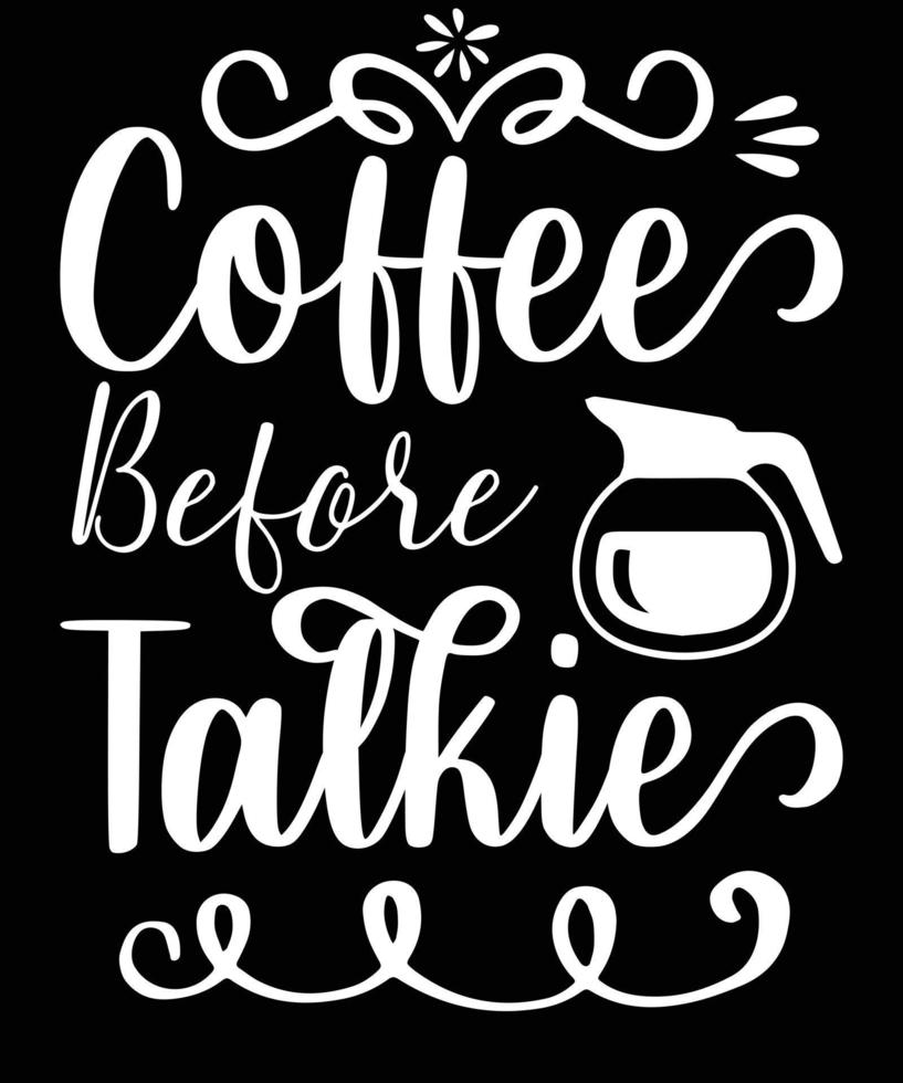 Coffee t shirt design vector eps