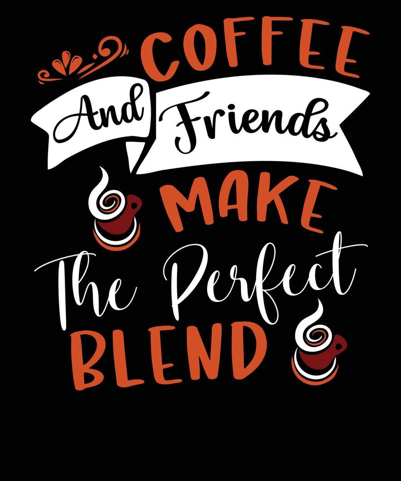 Coffee t shirt design vector eps