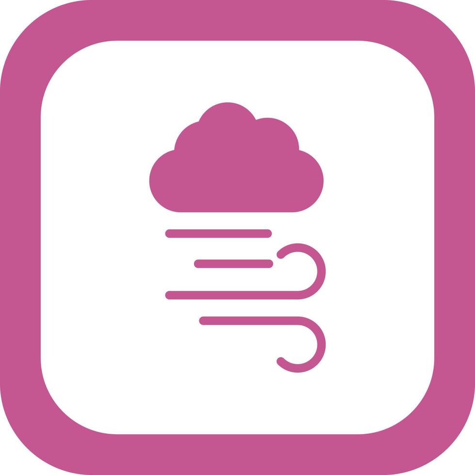 Windy Vector Icon
