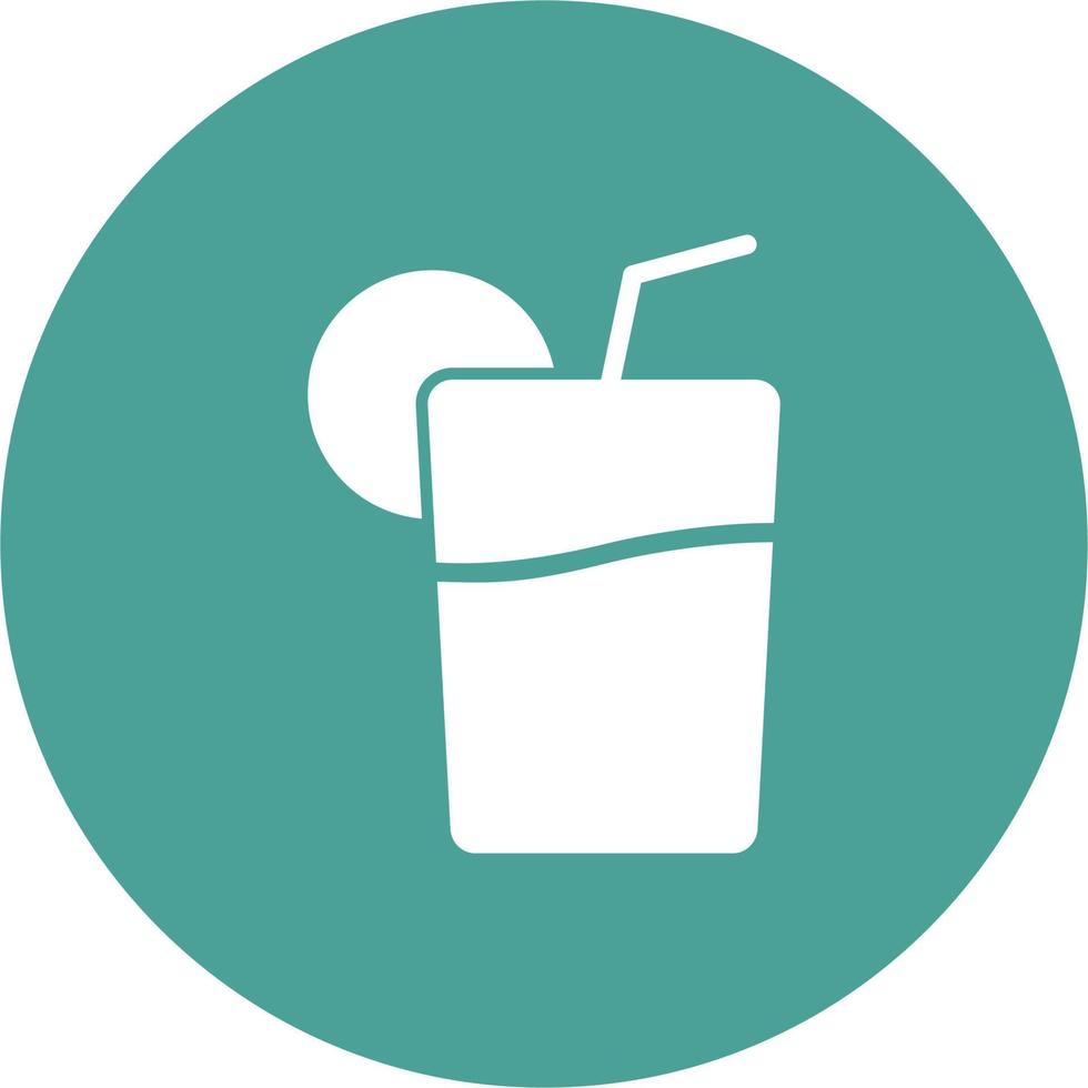 Lemon Juice Vector Icon