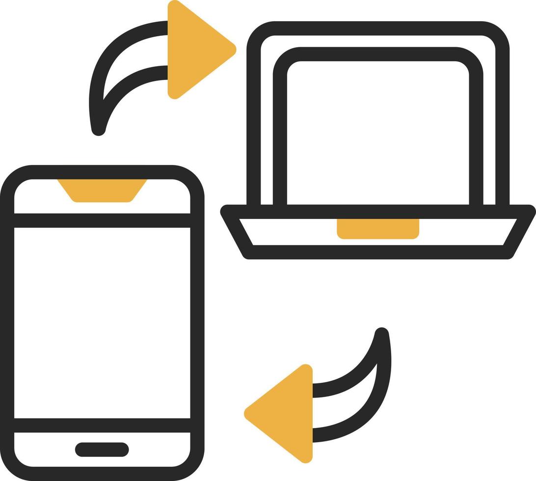 Transfer Vector Icon Design