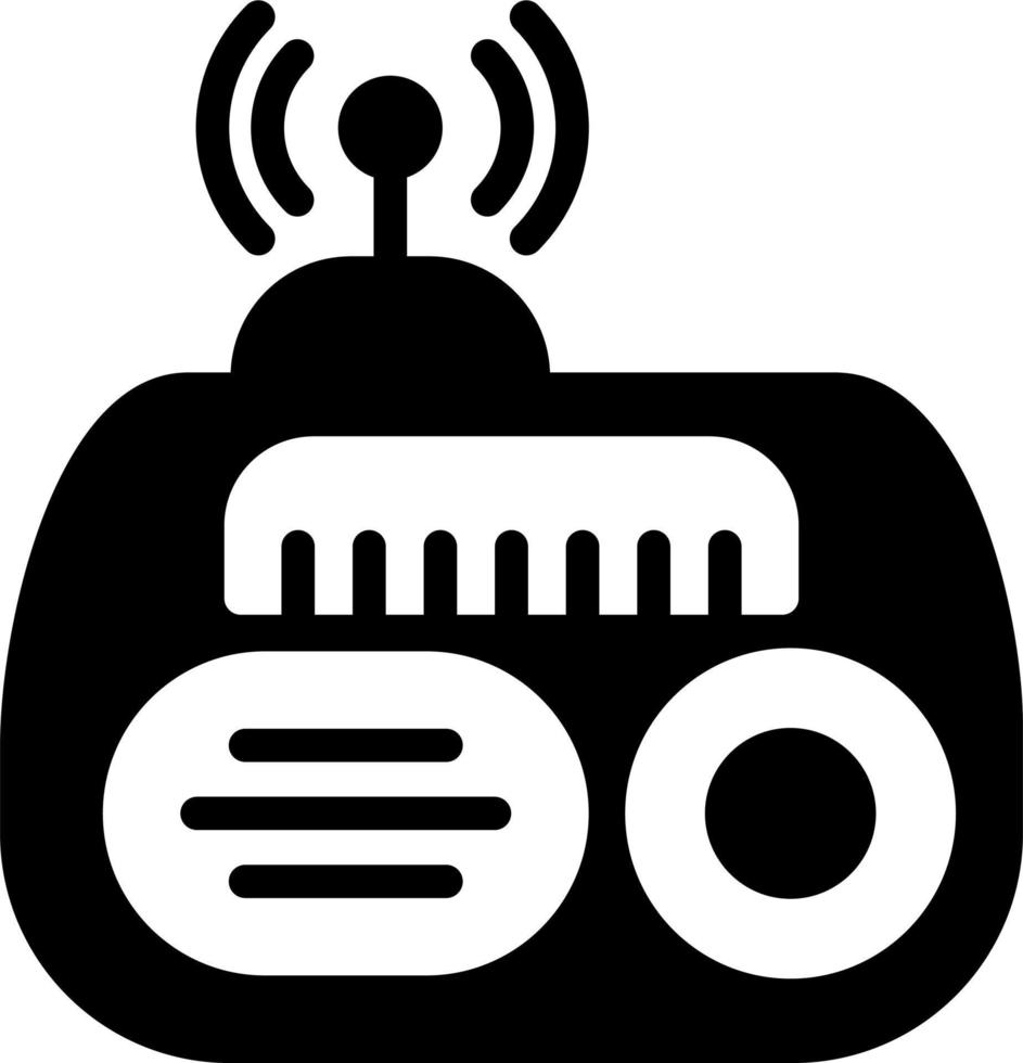 Radio Vector Icon