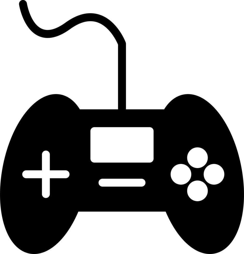 icono de vector de controlador de juego