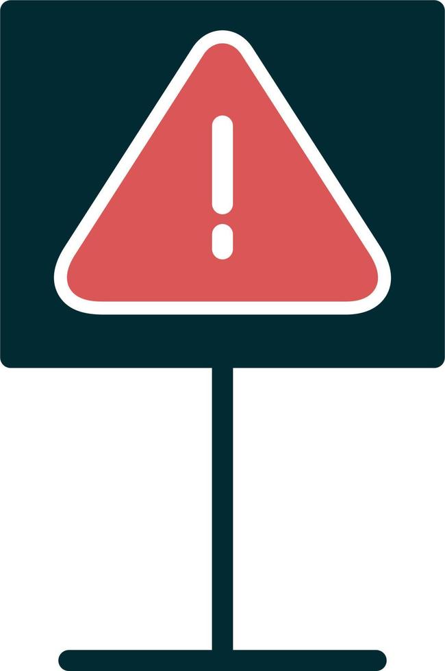 Danger Sign Vector Icon