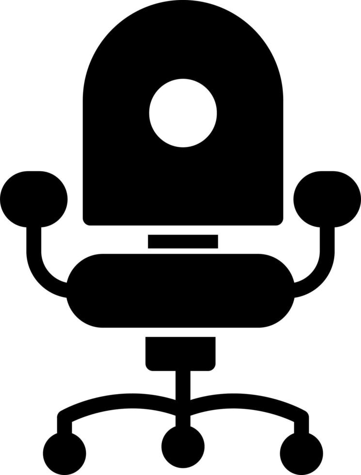 Office Chair Vector Icon