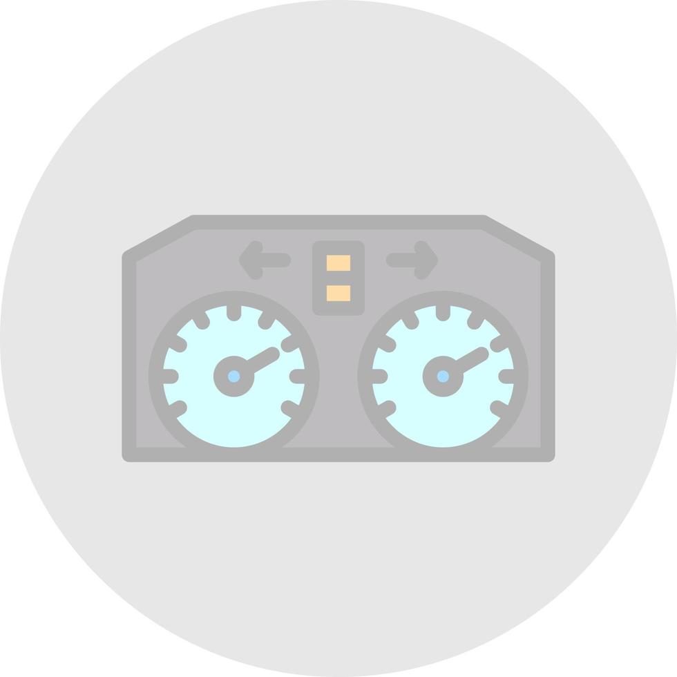 Meter Vector Icon Design