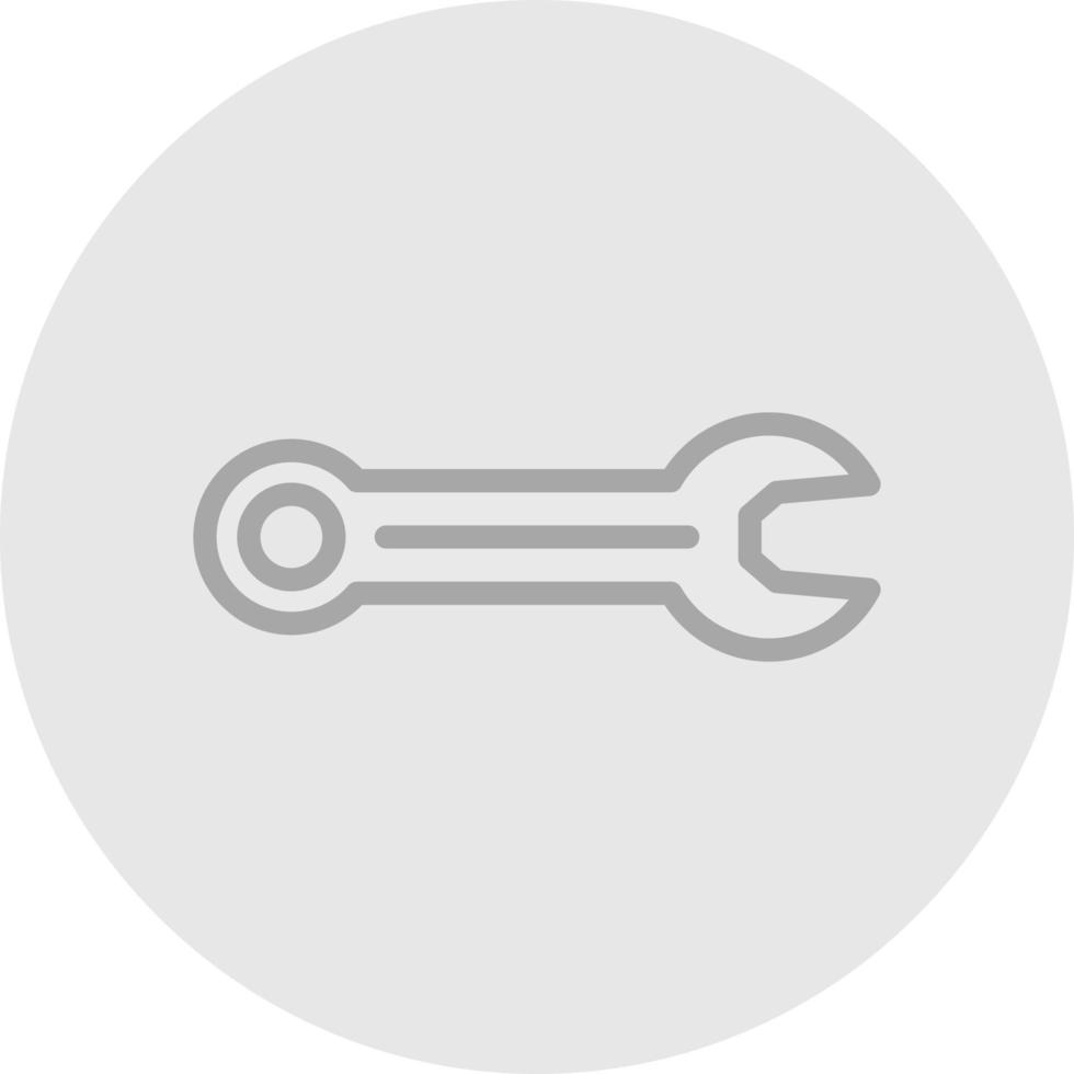 Spanner Vector Icon Design