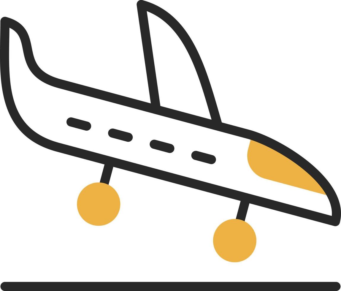 Landing Vector Icon Design