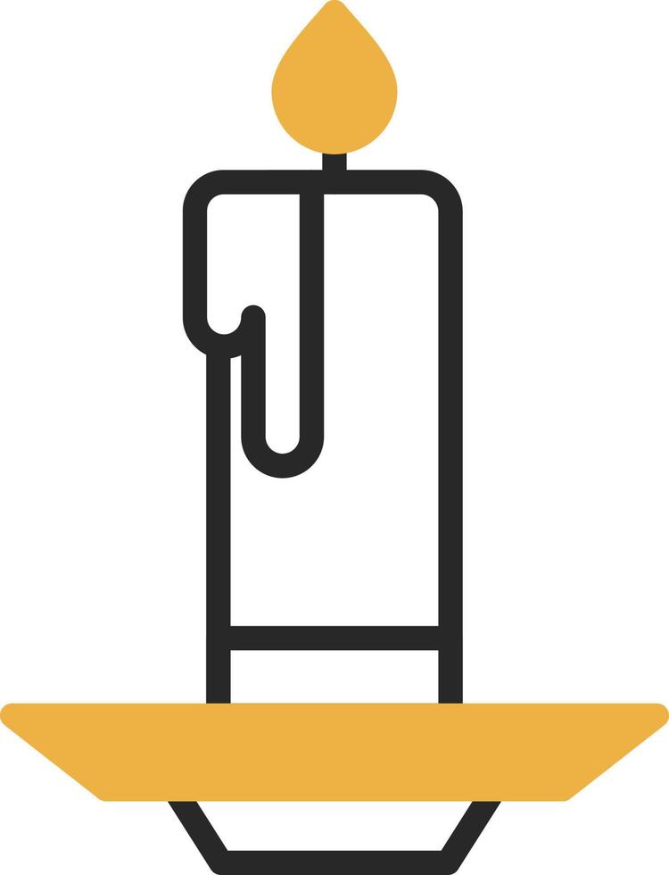Candle Vector Icon Design