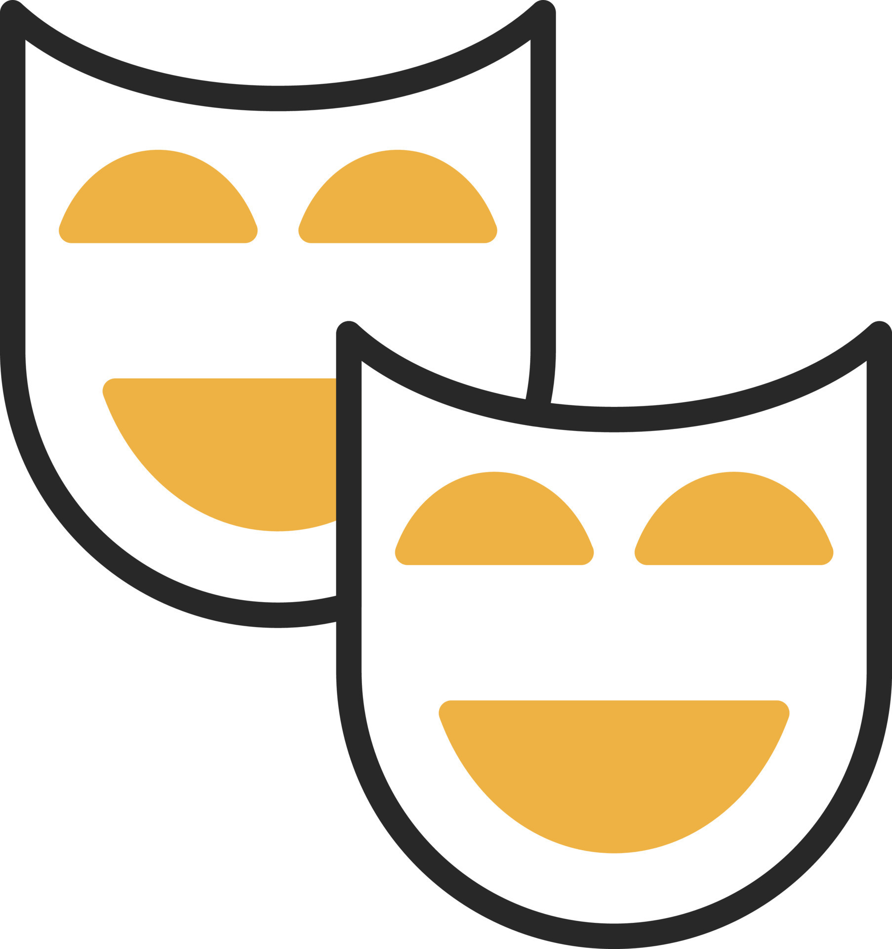 Comedy Vector Icon Design 19828065 Vector Art at Vecteezy 