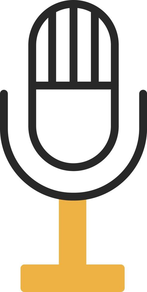 Podcast Vector Icon Design