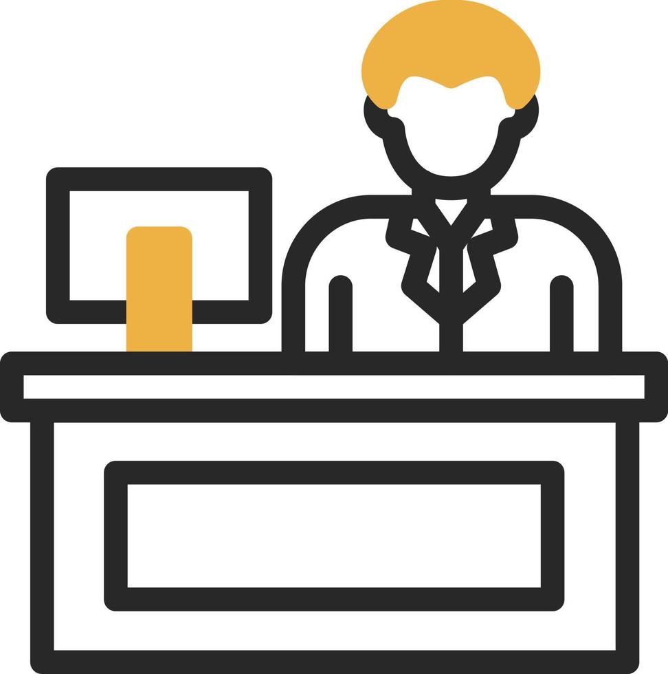 Cashier Vector Icon Design