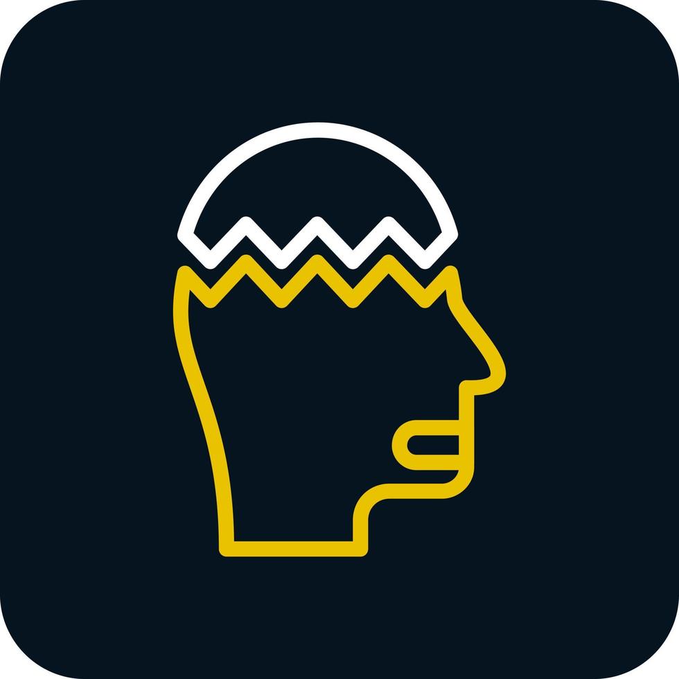 Mental Breakdown Vector Icon Design