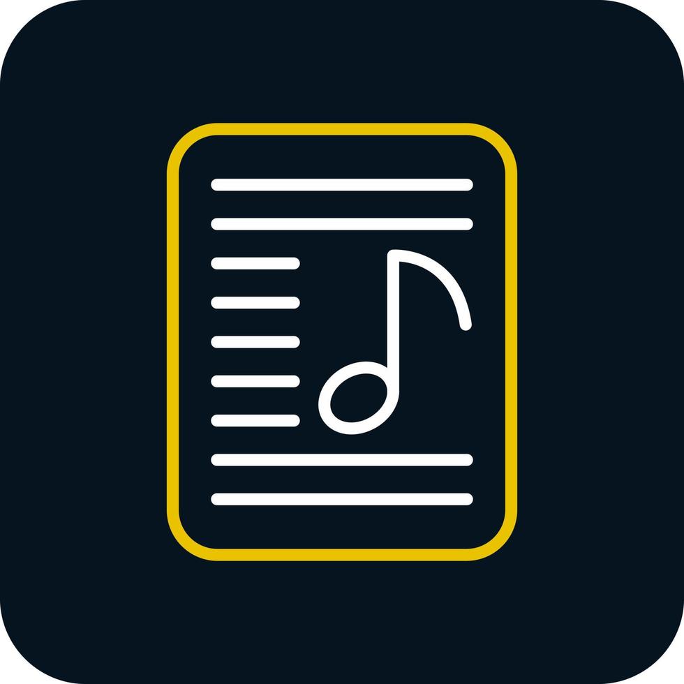 Playlist Vector Icon Design