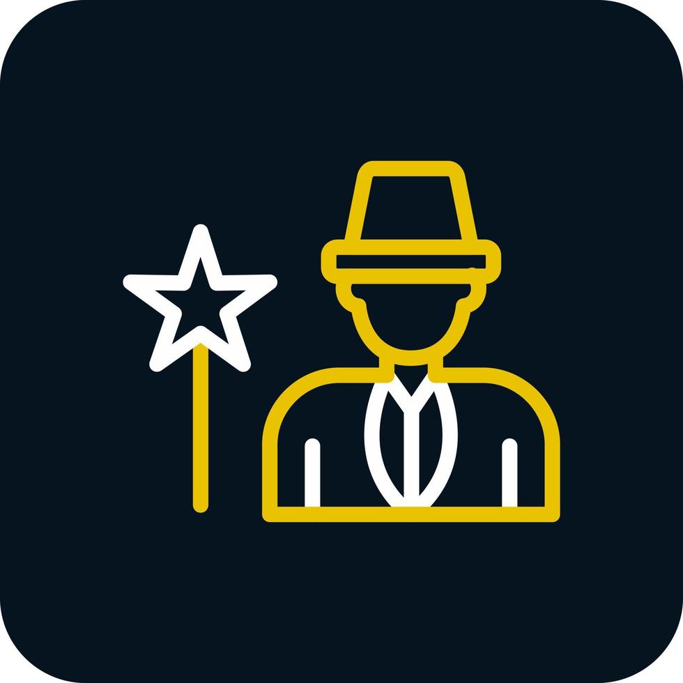 Magician Vector Icon Design