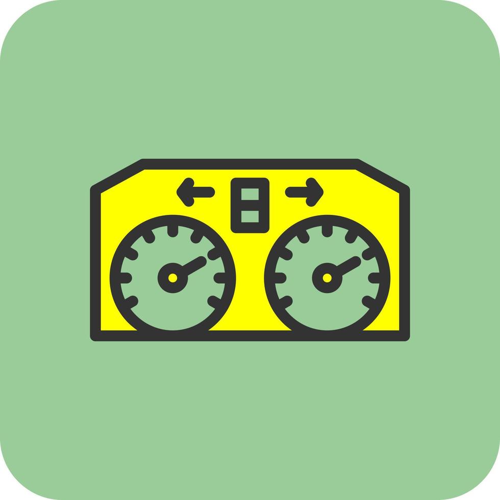 Meter Vector Icon Design